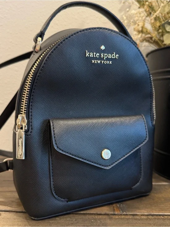 kate spade Schuyler Black Mini Backpack