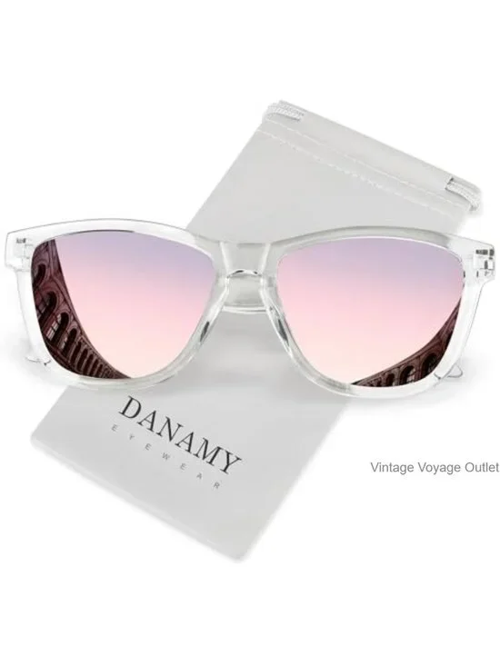 Polarized Sunglasses UV400 Protection Retro Oval Shades for Women Men Driving
