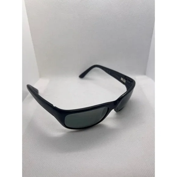 Maui Jim Stingray Sunglasses Black Wrap Lens MJ 103 57 17 139‎