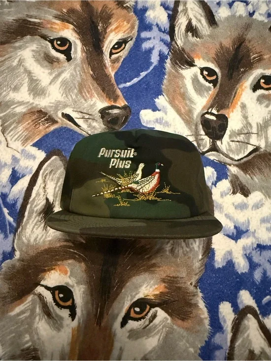 Olive Green Camouflage Hunting Cap
