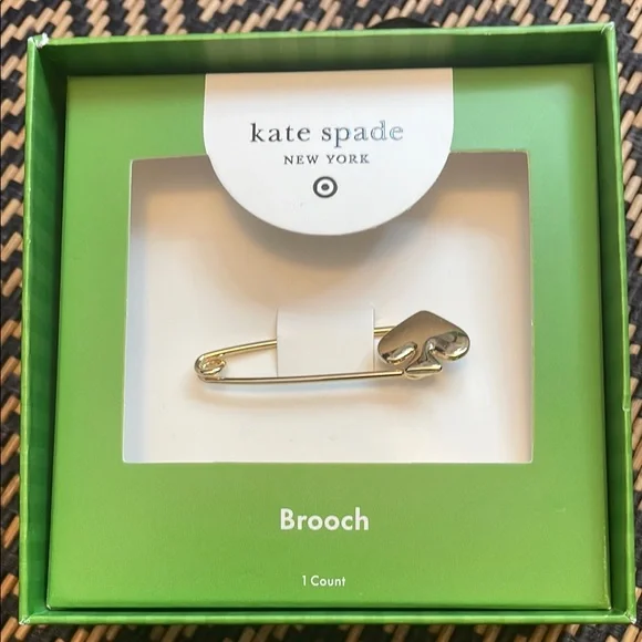 Kate Spade Safety Pin Brooch - kate spade new york x Target Gold