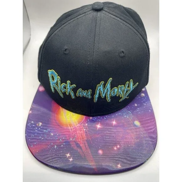Bioworld Adult Swim‎ Adjustable Rick and Morty Adustable OSFM Baseball Cap
