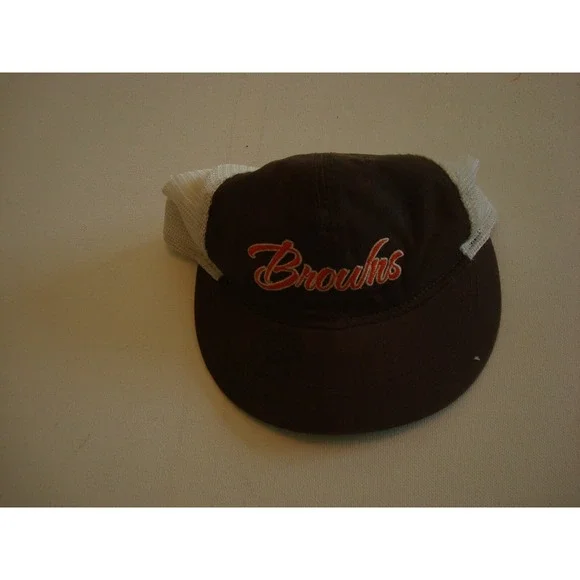 CLEVELAND BROWNS SCRIPT 00S  SNAPBACK  HAT‎ CAP VINTAGE EE3