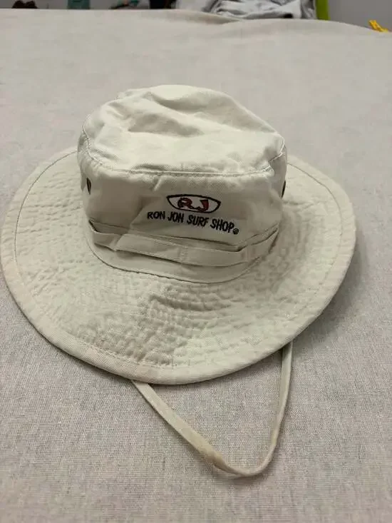 Ron Jon Surf Shop Boonie Style Bucket Hat with Chin Strap