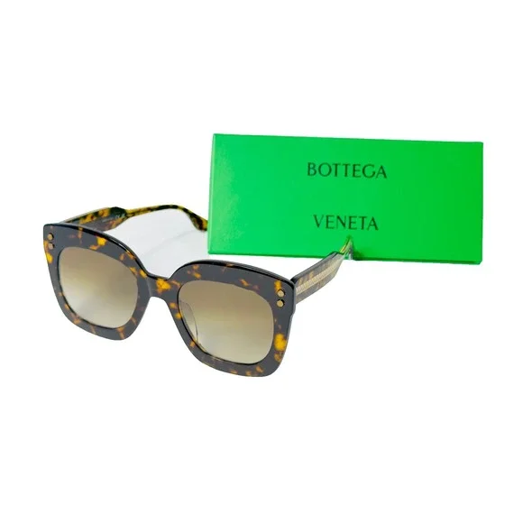 Bottega Veneta Sunglasses Womens Tortoise‎ Shell Gradient BV Designer Shades NEW