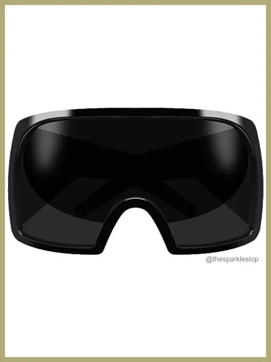 Oversized Wrap Around Sunglasses UV Protection Cyberpunk Shield Shades