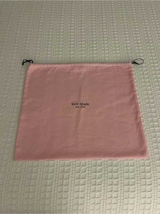 kate spade Light Pink Logo Dust Bag