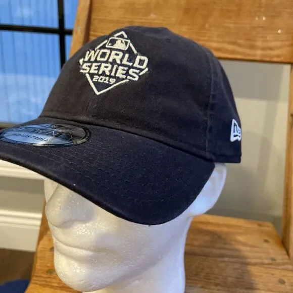 NWT New Era 9Twenty Adjustable Hat; World Series 2019 Relaxed Fit hat; MLB