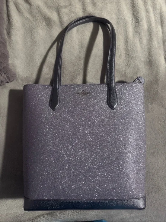 kate spade Glitter Lavender Tote