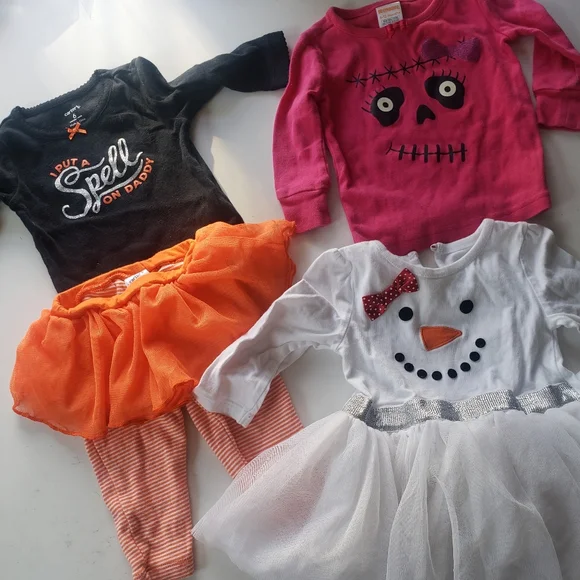 Girls 4 Pc Holiday Bundle