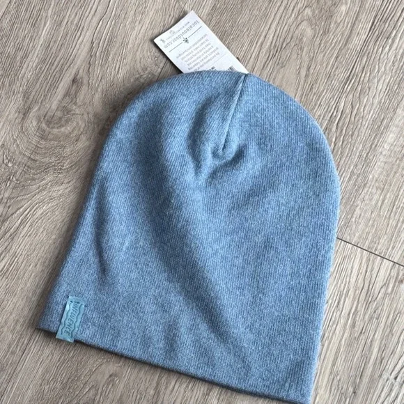 Locale Outdoor Revive Beanie Heather Steel Recycled Knit Hat 8555 OSFM