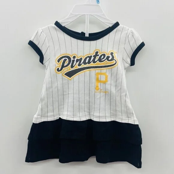 Team Athletics‎ Genuine Merchandise Baby Girls 3-6 M Pittsburgh Pirates Set 2187