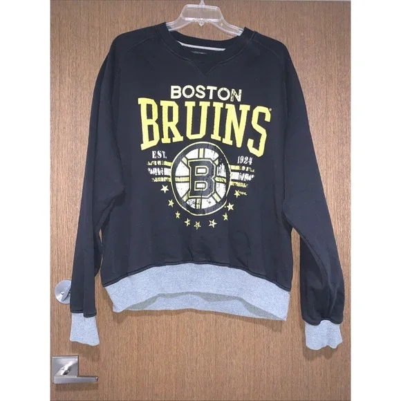 Men's vintage crewneck pullover NHL Boston Bruins 3XL sweatshirt