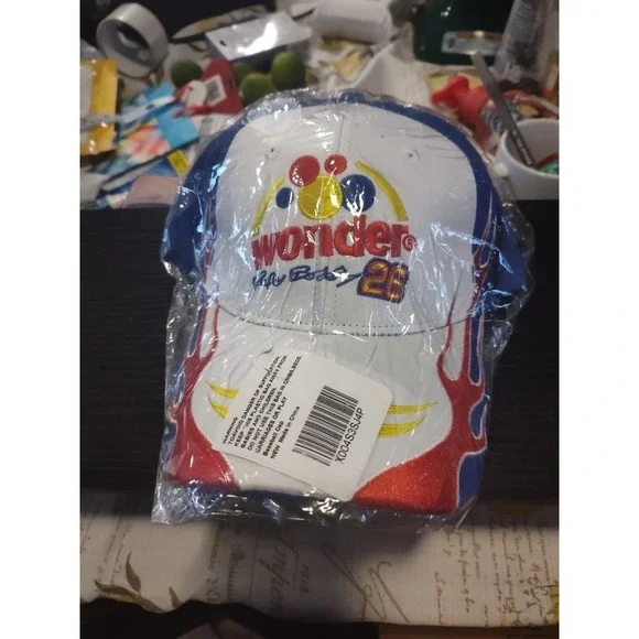 Wonder Ricky‎ Bobby 26 Baseball Cap Multicolor One Size Adjustable Embroidered