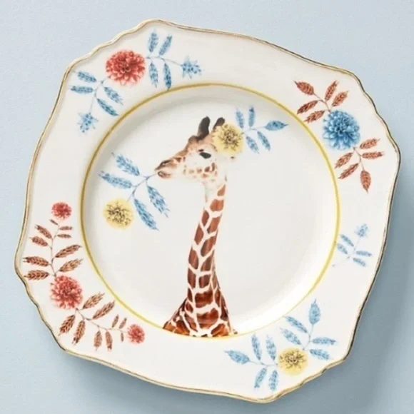 Anthropologie  Lou Rota Nature Menagerie  Side Plate.