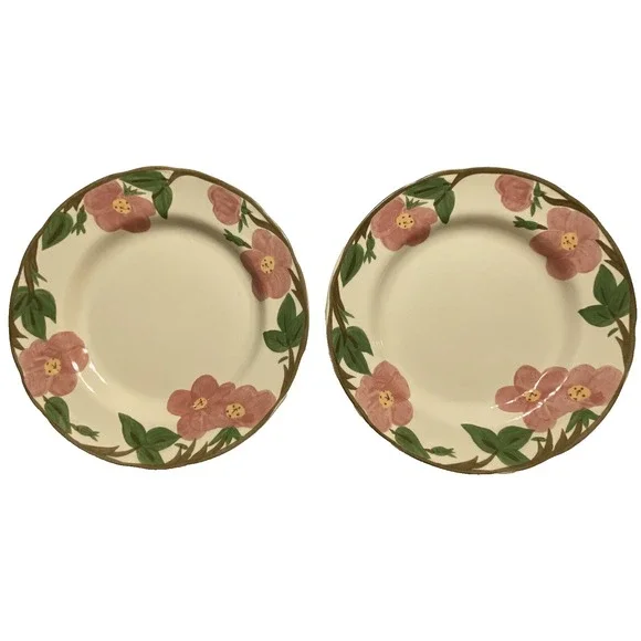 Franciscan Desert Rose Dinner Plates 10 7/8