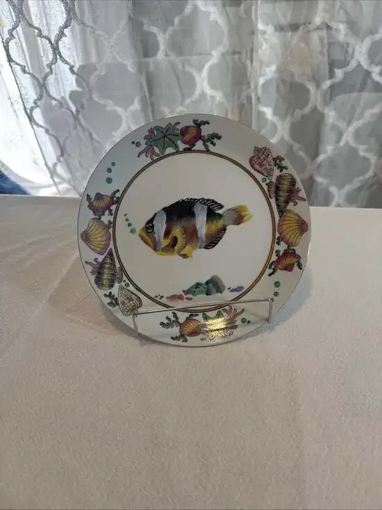 Toyo Trading Co. Inspirations by Jena Porcelain Plate
