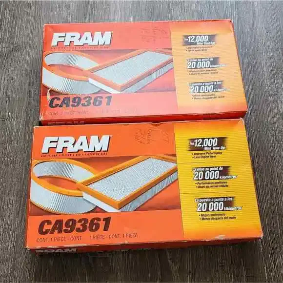 Fram CA9361 air‎ filter x 2