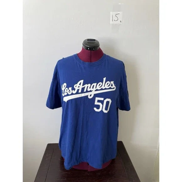 Mookie Betts #50 Los Angeles Dodgers T-Shirt — Men’s XL — MLB