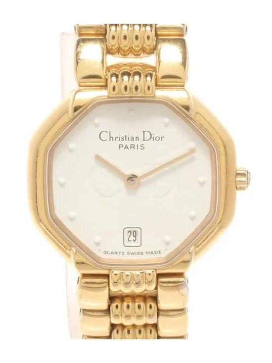 Dior Watches Octagon 48.153 Quartz White Watch