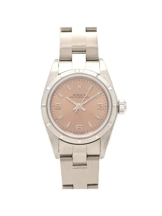 Rolex Oyster Perpetual SS Automatic Winding P Number Watch