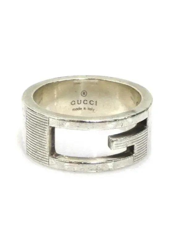 Auth Gucci Ring Silver - #322513G11B