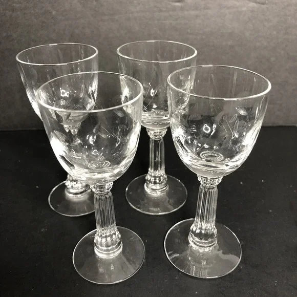 4 Fostoria SPINET Cordial Liquor Glasses 3 3/4