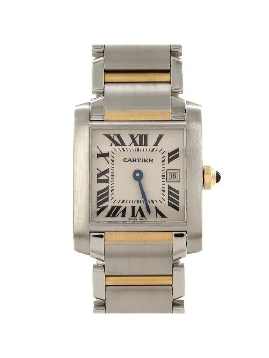 Cartier Tank Francaise MM Date Quartz Watch