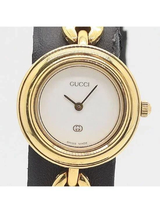 Gucci Box Change Bezel 11 Bangle Watch White Dial 7 Ant Kzk