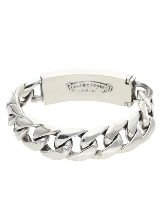Chrome Hearts ID Celtic ID Classic Vintage Silver Bracelet