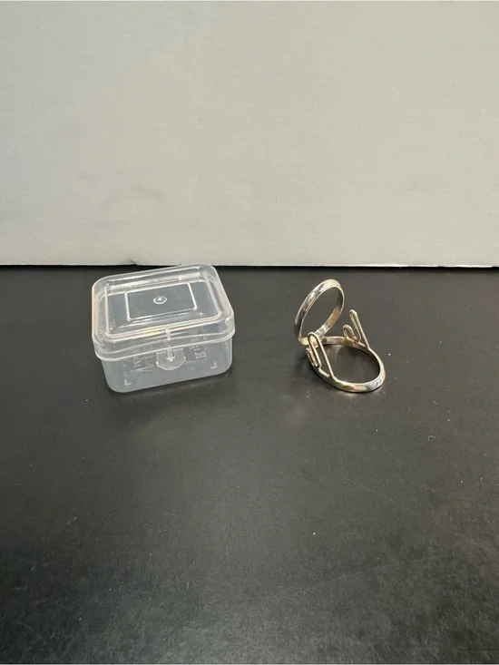 Arthritis Finger Splint Bending Sideways Lateral Deviation Silver 925 Size 11.25