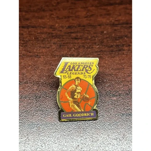 Los Angeles Lakers Legends Gail Goodrich Lapel Hat Pin‎