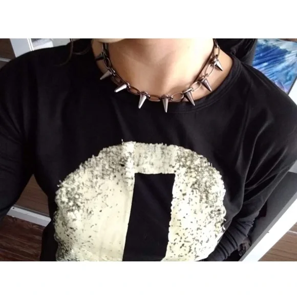 PUNK VINTAGE Choker Collar Chain