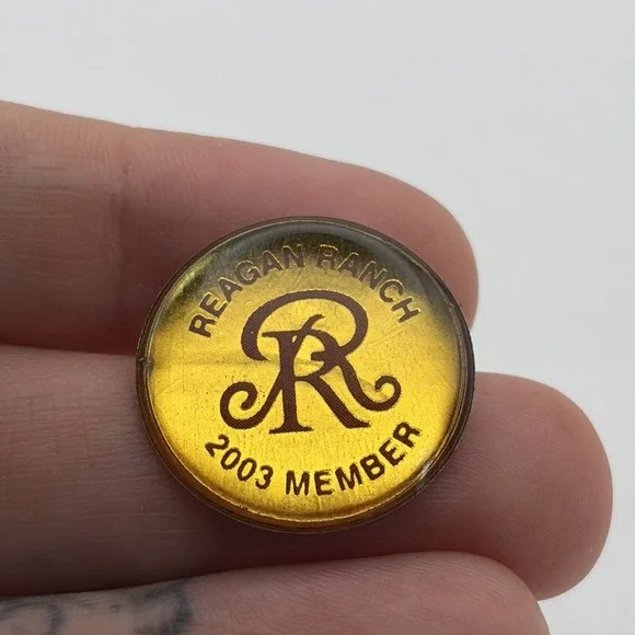 Reagan Ranch Member 2003 Lapel Hat Pin