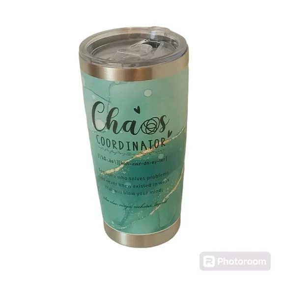 Chaos Coordinator  20oz Tumbler New In Box