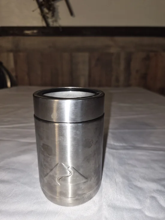Ozark Trail Stainless Steel Silver Can Cooler