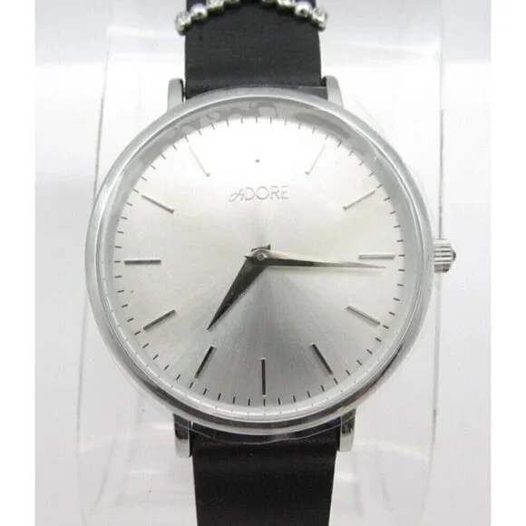 Women‎ Adore Quartz WR Analog 33mm Dial Causal Round Watch (G590)