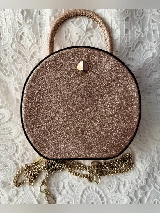 Kate Spade Andi Glitter Mini Canteen Bag