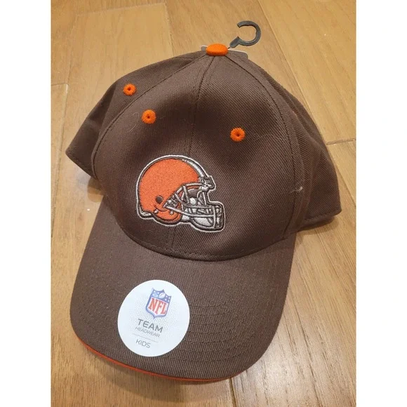 Kids CLEVELAND BROWNS NFL Football Snapback Hat Cap NWT