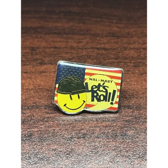 Walmart Smiley Mascot Hard‎ Hat Construction America 