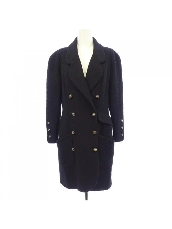 Chanel Vintage Coat Black