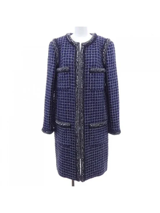 Chanel Coat Navy
