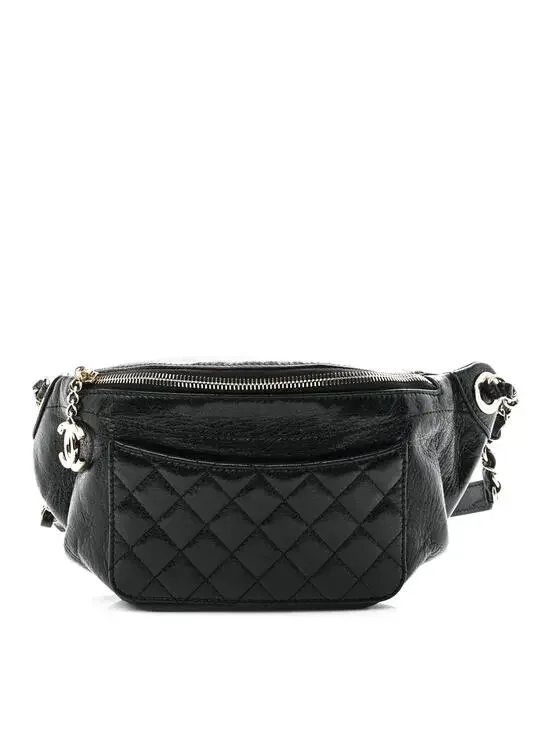 Chanel Crumpled Glazed Lambskin Quilted #322801C20B