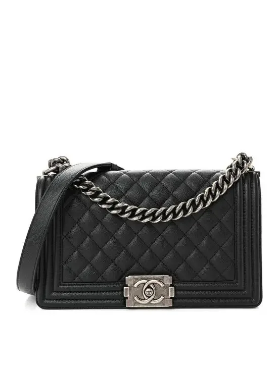 Chanel Caviar Quilted Medium Boy Flap #322798C42B