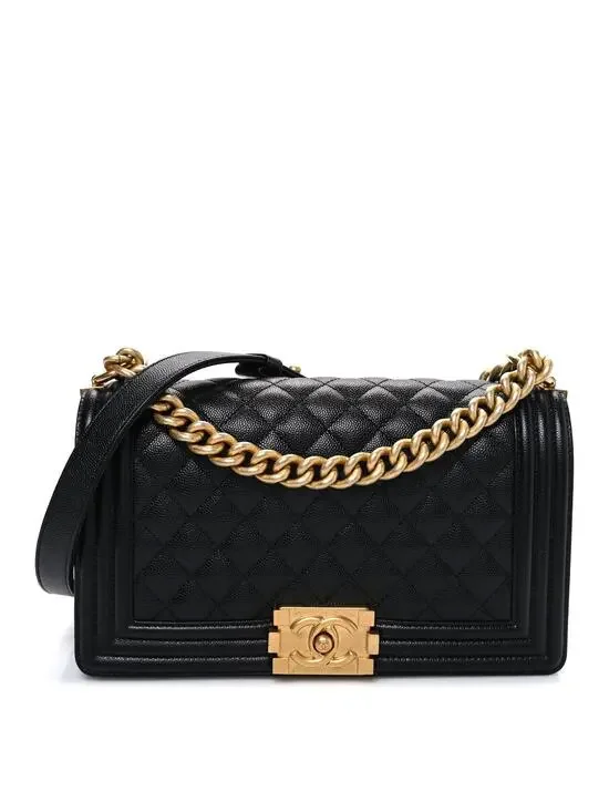 Chanel Caviar Quilted Medium Boy Flap #322781C42B