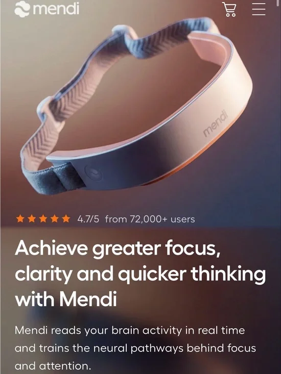 Mendi Brain-Training Headband