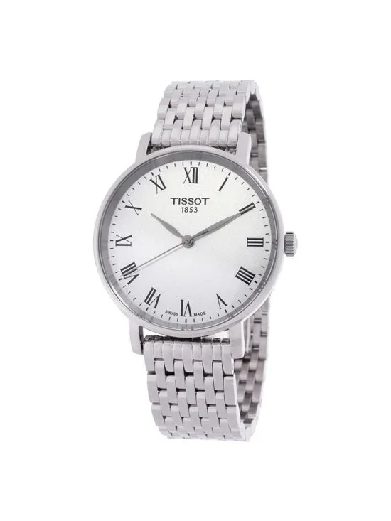 NWT Tissot Everytime Quartz Silver Dial Ladies Watch