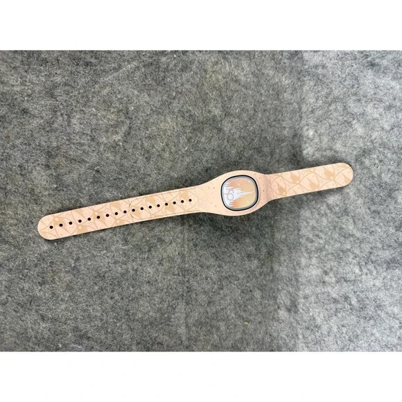 Disney World 50th Anniversary MagicBand+ Rose Gold Cinderella Castle Collectible