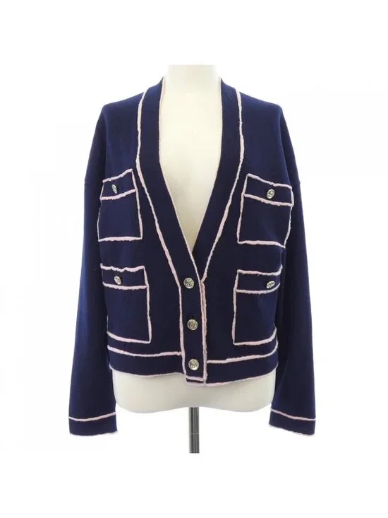 Chanel Cardigan Navy