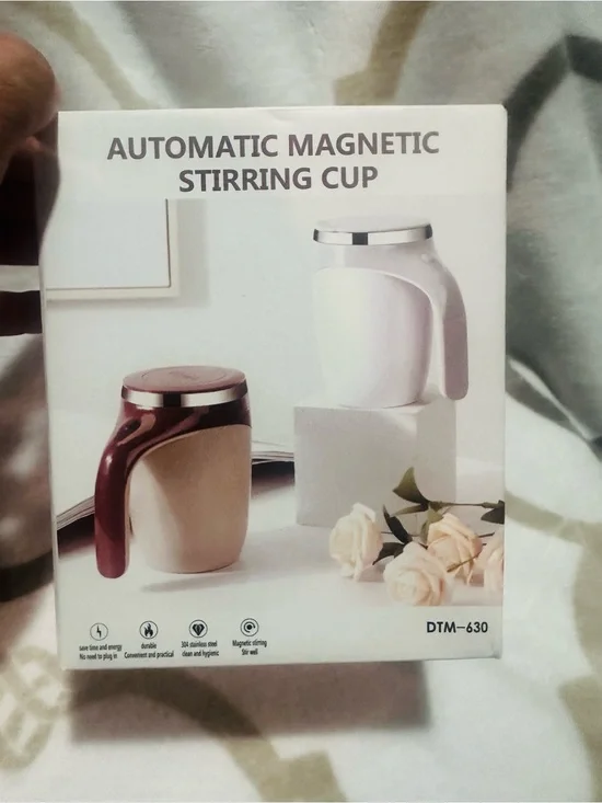 Automatic Magnetic Stirring Cup- White color